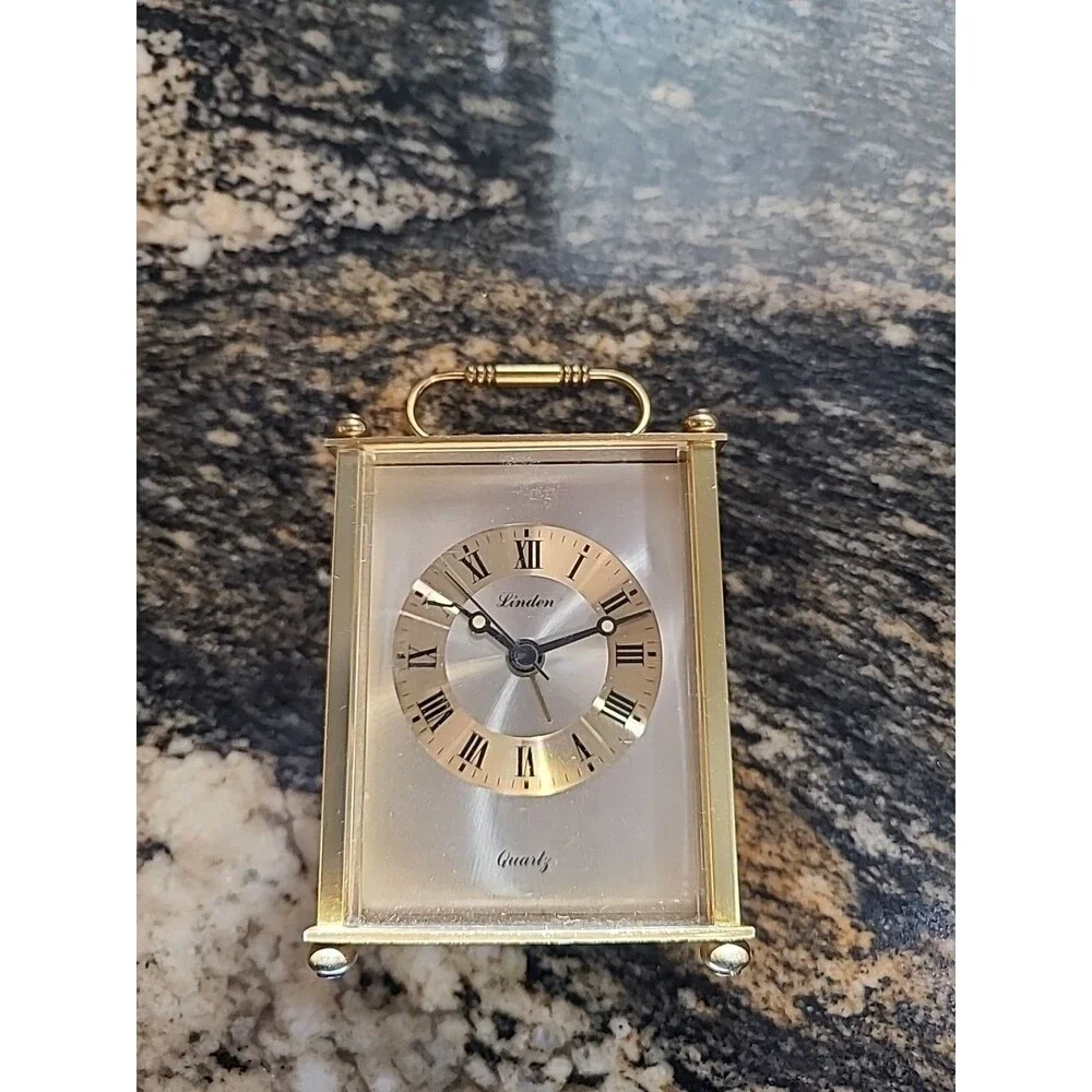 3 Inch X 2 Inch Travel Carriage Clock